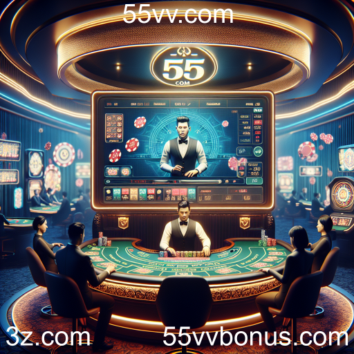 Descubra a emoção do Cassino Ao Vivo no 55vv.com